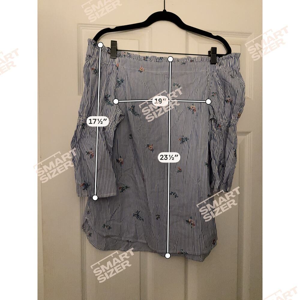 White House Black Market Off Shoulder Shirt Size Small - Picture 4 of 7